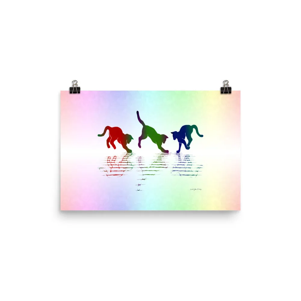 RAINBOW REFLECTIONS Poster