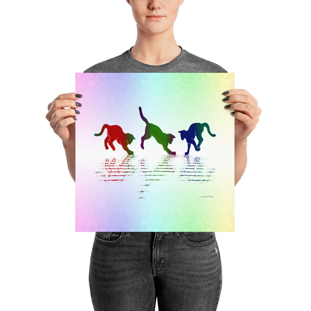 RAINBOW REFLECTIONS Poster