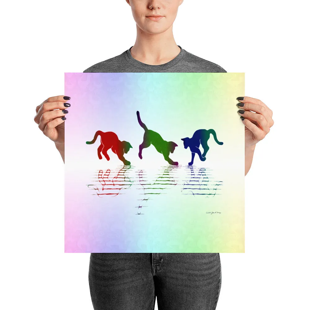 RAINBOW REFLECTIONS Poster