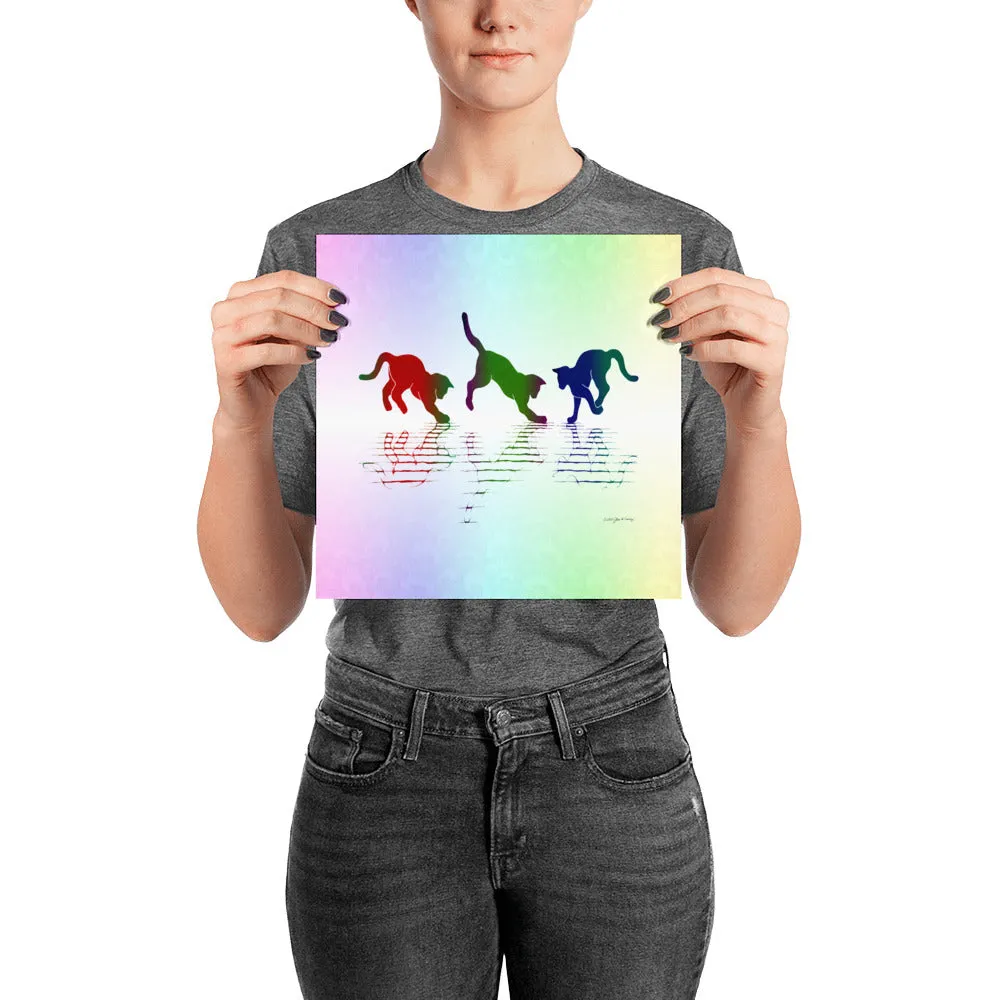 RAINBOW REFLECTIONS Poster