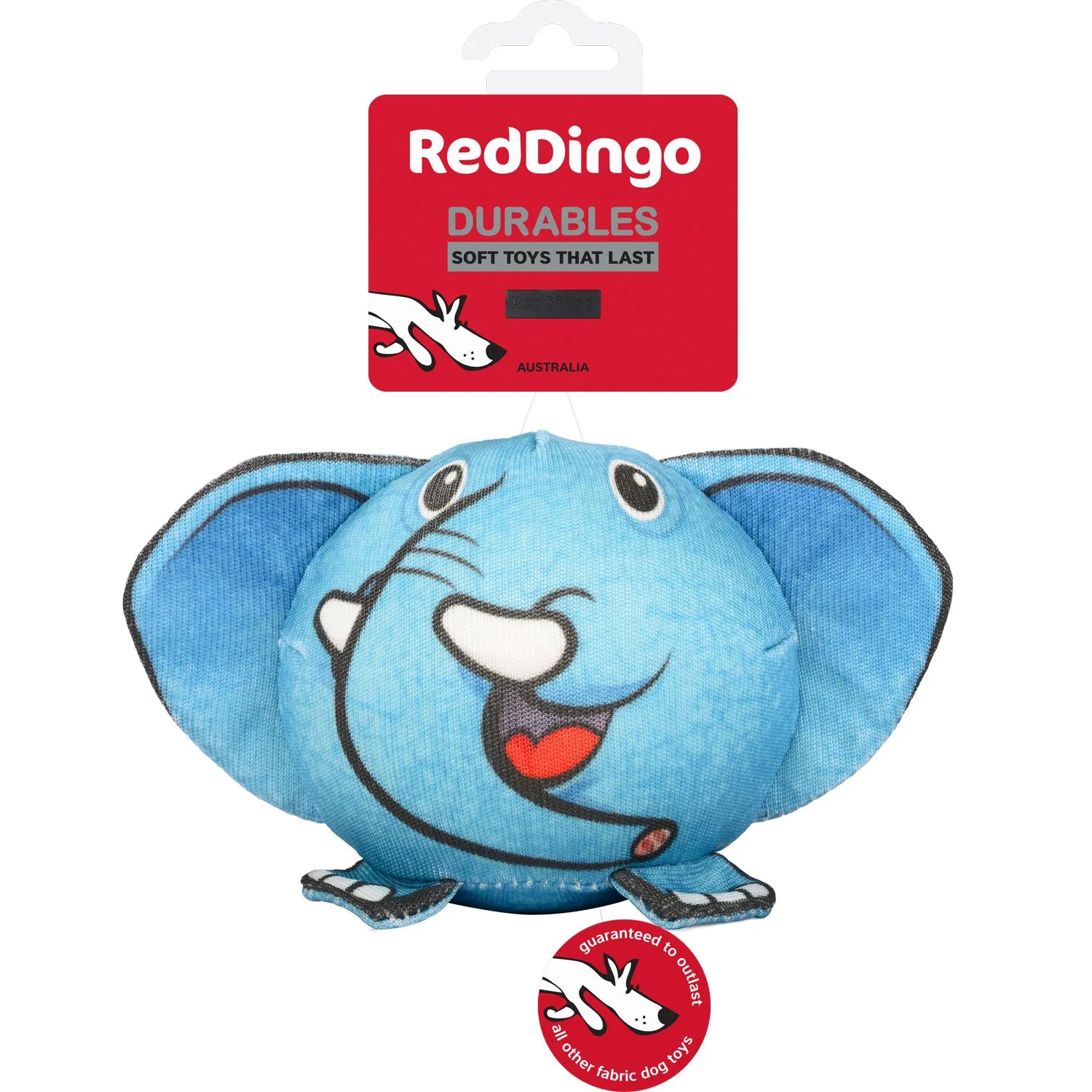 Red Dingo Eric the Elephant Durables Ball