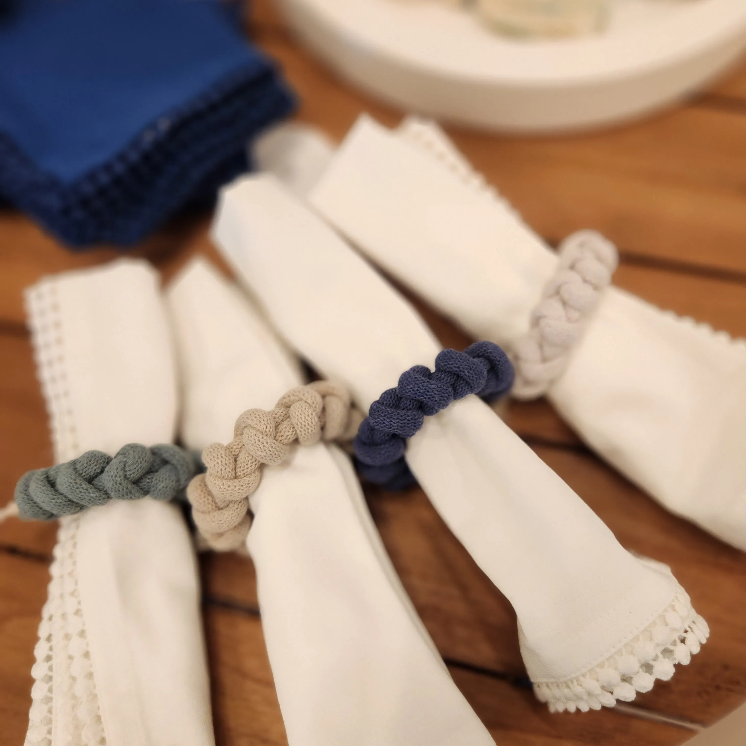 Rope Napkin Ring Set