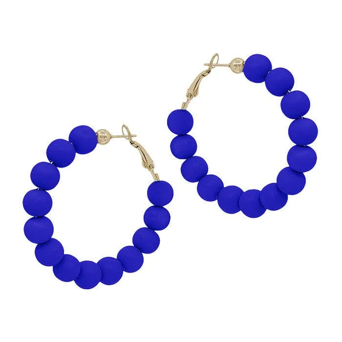 Royal Blue Ball of Fun Hoops