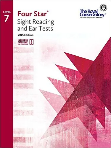 Royal Conservatory: Four Star Sight Reading and Ear Tests, Level  7 - Piano Method