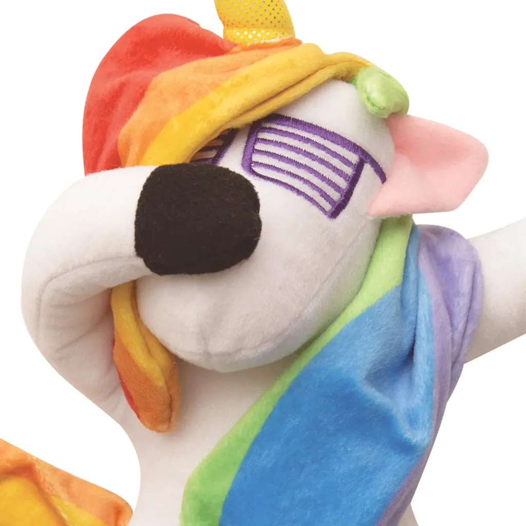 Snugarooz Dab the Unicorn Dog Plush Toy (12")