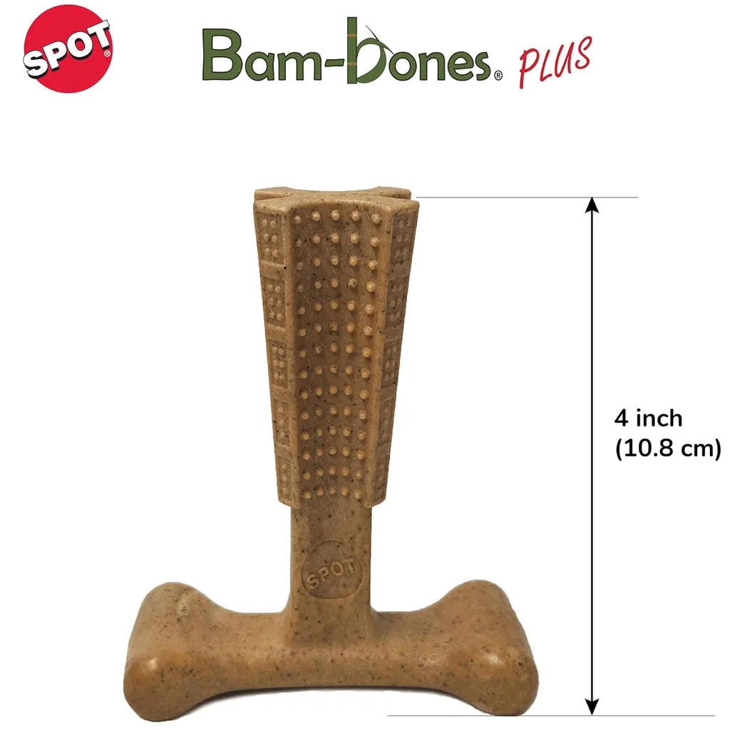 Spot Bam-Bones Plus Beef Flavor Dog Chew Toy