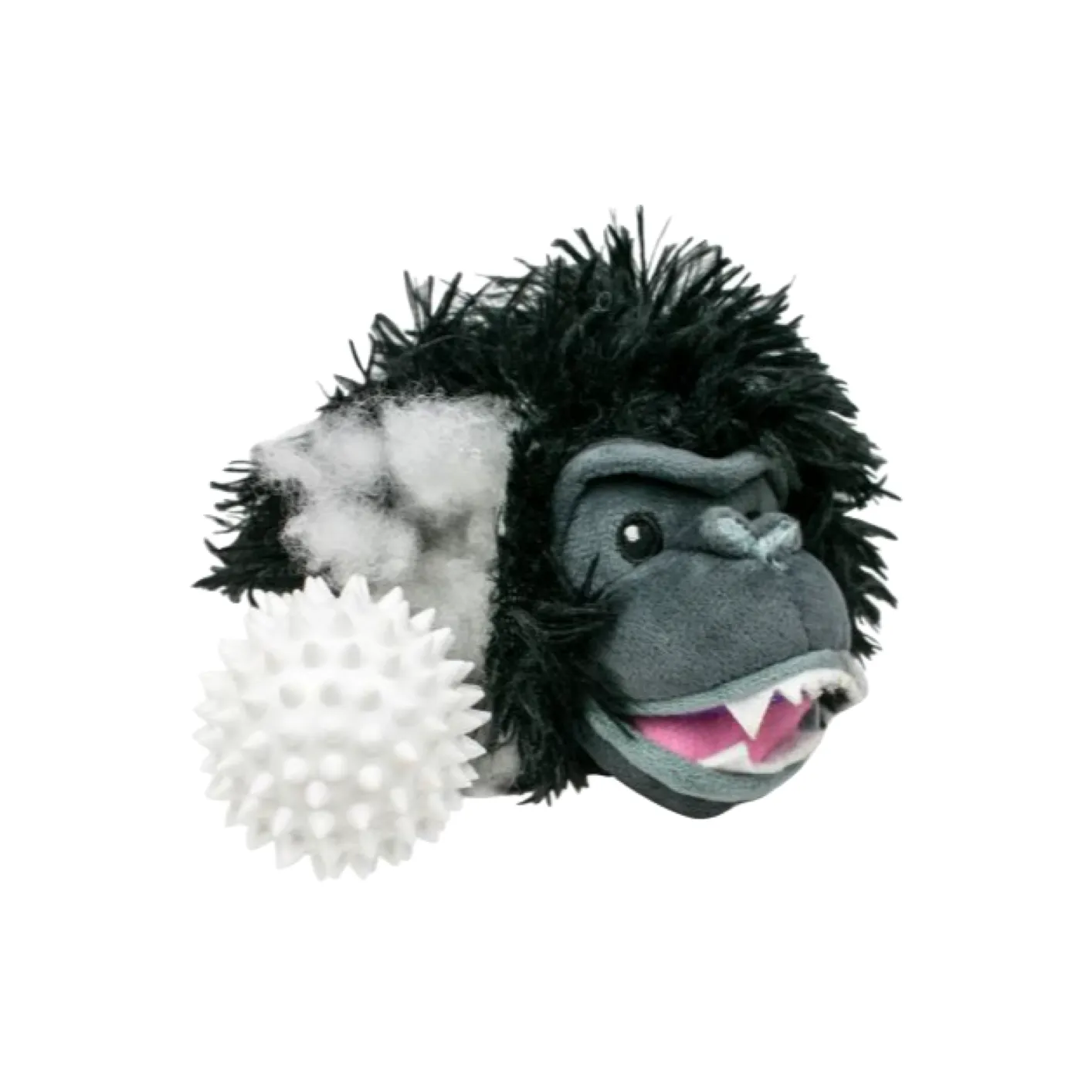 Tall Tails 2-in-1 Fetch Plush Ball Gorilla