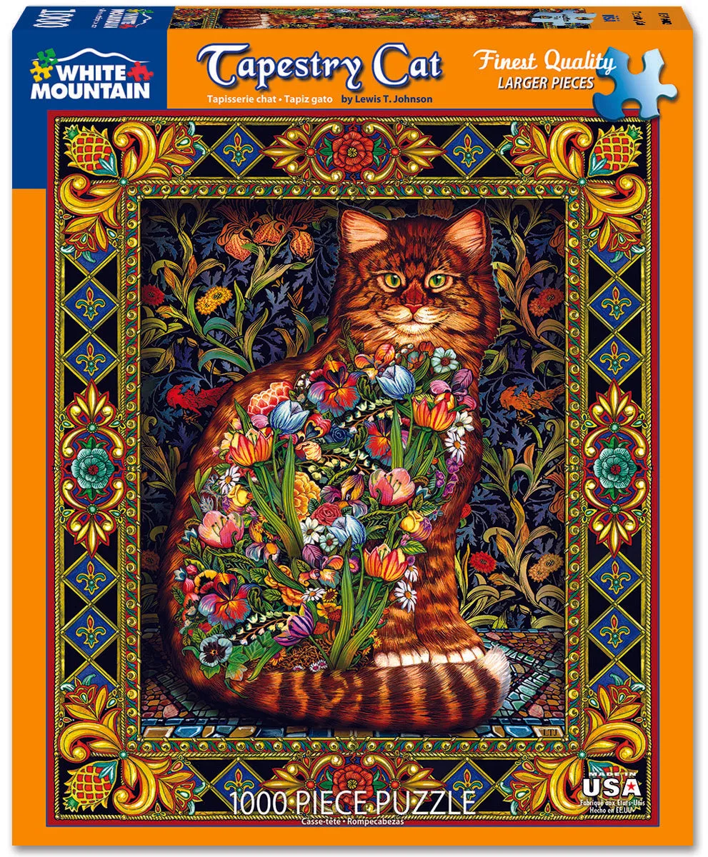 Tapestry Cat (402pz) - 1000 Pieces