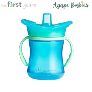 The First Years Teethe-Around Trainer Cup 7oz Blue