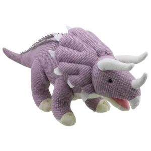 Wilberry Knitted - Triceratops (Lilac) (Large)