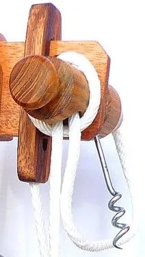 Wine Stopper Lock Puzzle -  Party Puzzle- cant drink it until you crack the lock-party fun