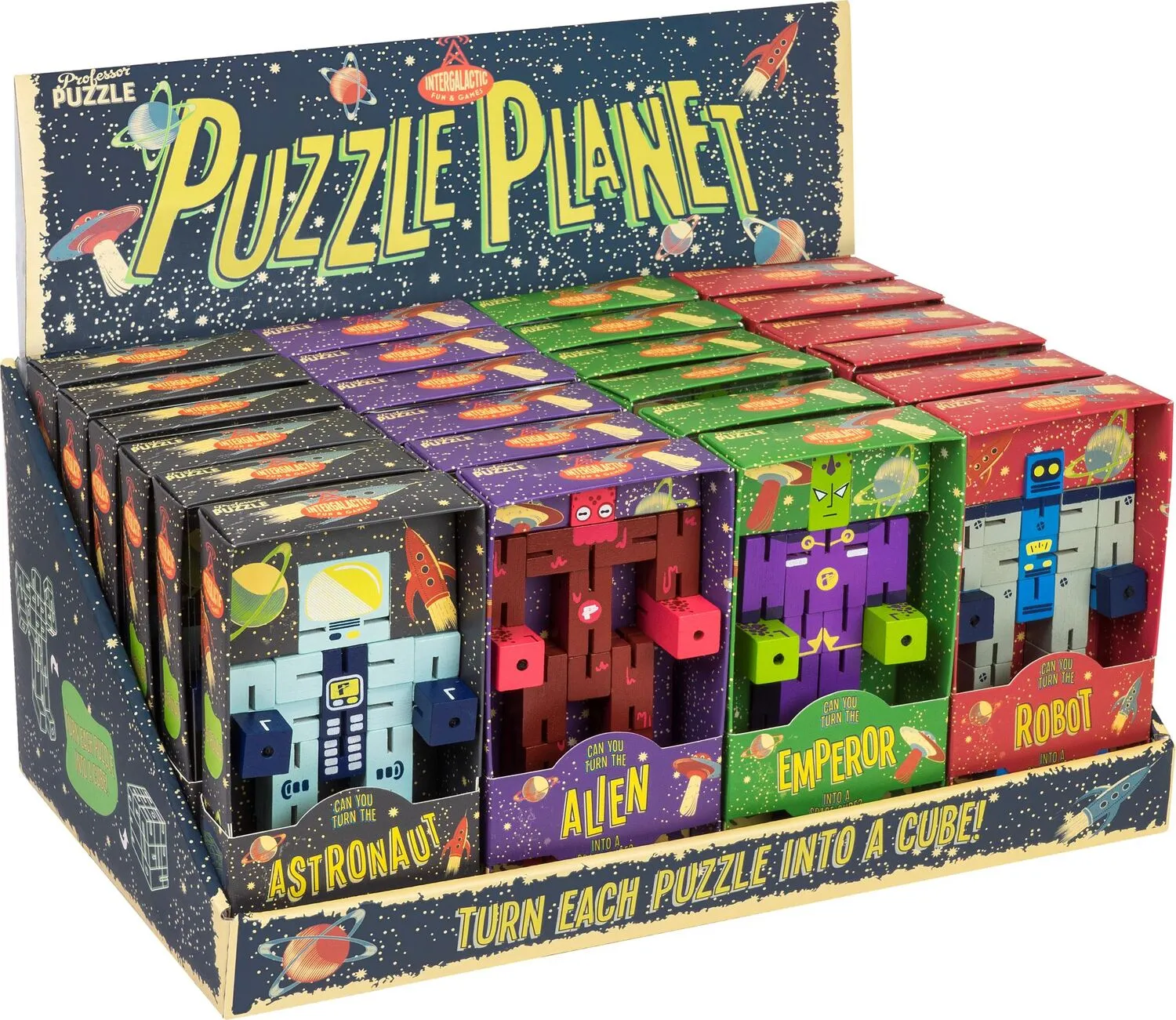 Wood Planet Puzzle