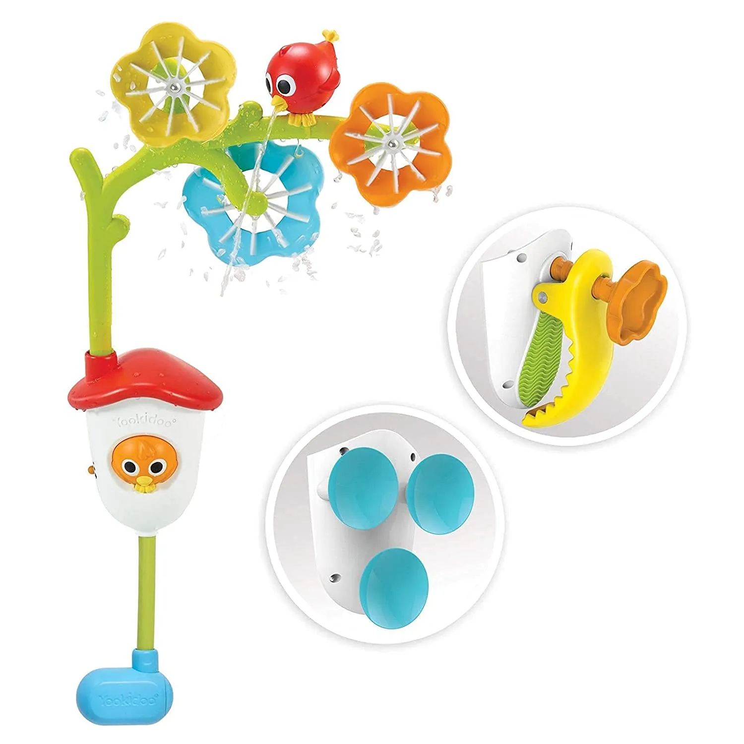 Yookidoo Sensory Water-Spraying  Bath Toy - Multicolor